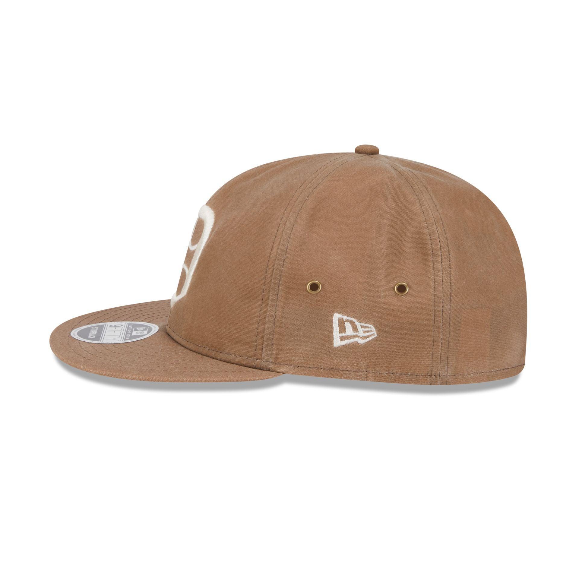 Detroit Tigers Khaki Retro Crown 9FIFTY Adjustable Hat Male Product Image