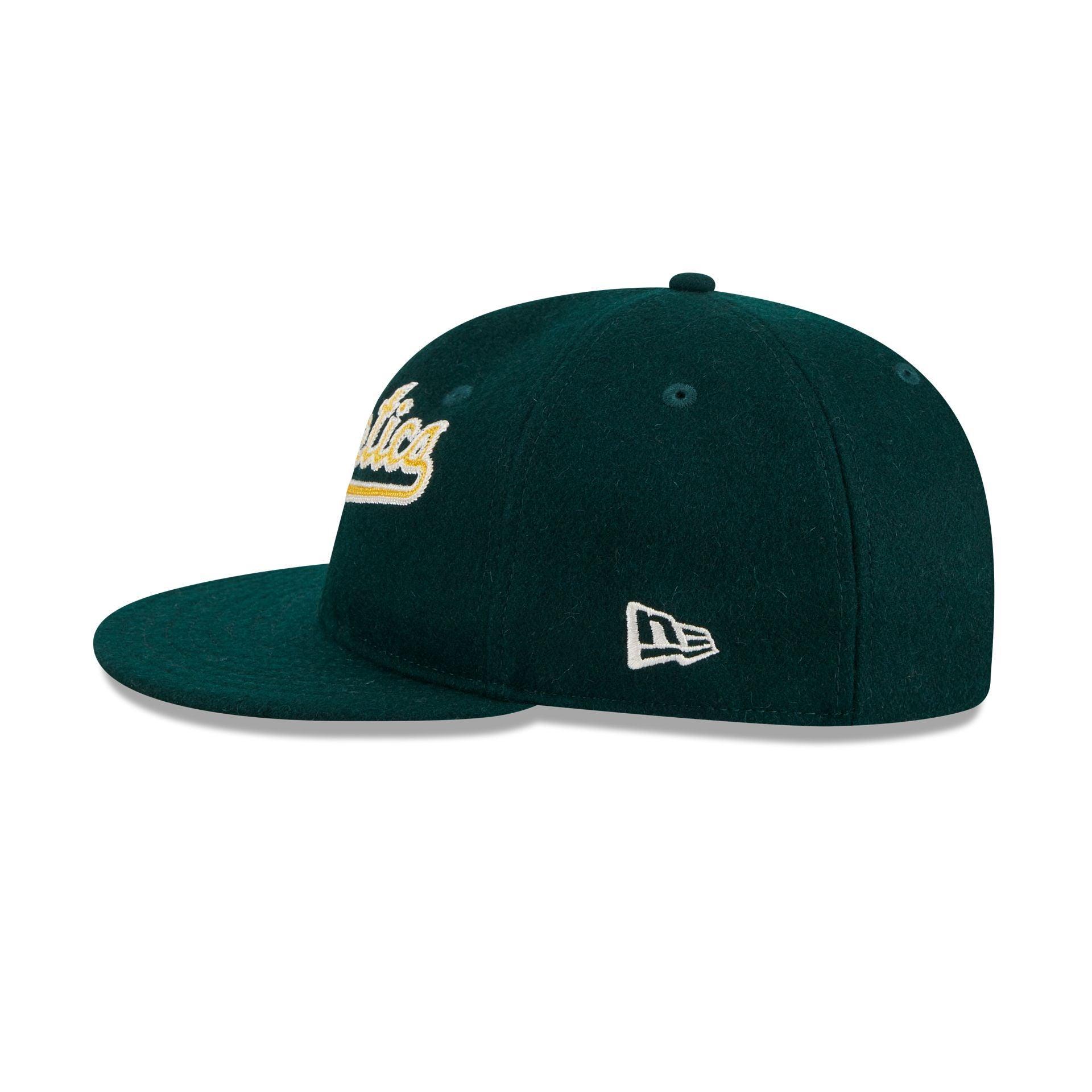 Oakland Athletics Melton Wool Retro Crown 9FIFTY Adjustable Hat Male Product Image