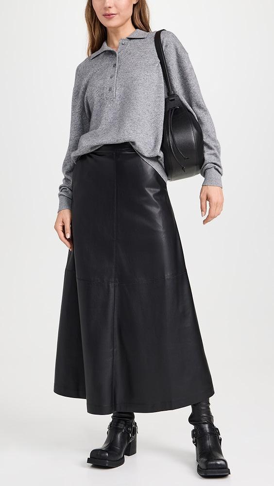 Joe's Jeans The Tavi Vegan Leather Skirt | Shopbop Product Image