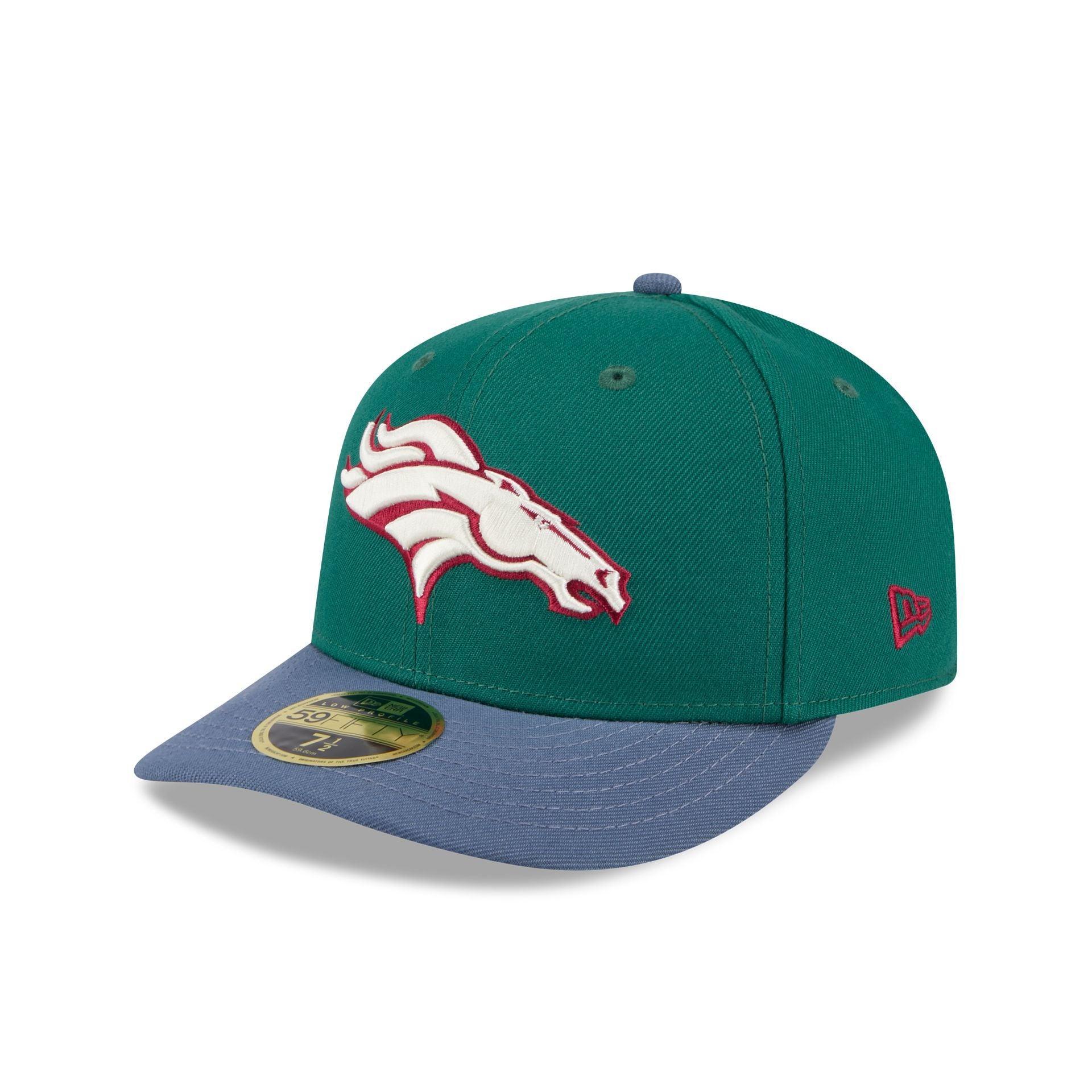 Denver Broncos Green Gemstone Low Profile 59FIFTY Fitted Hat Male Product Image