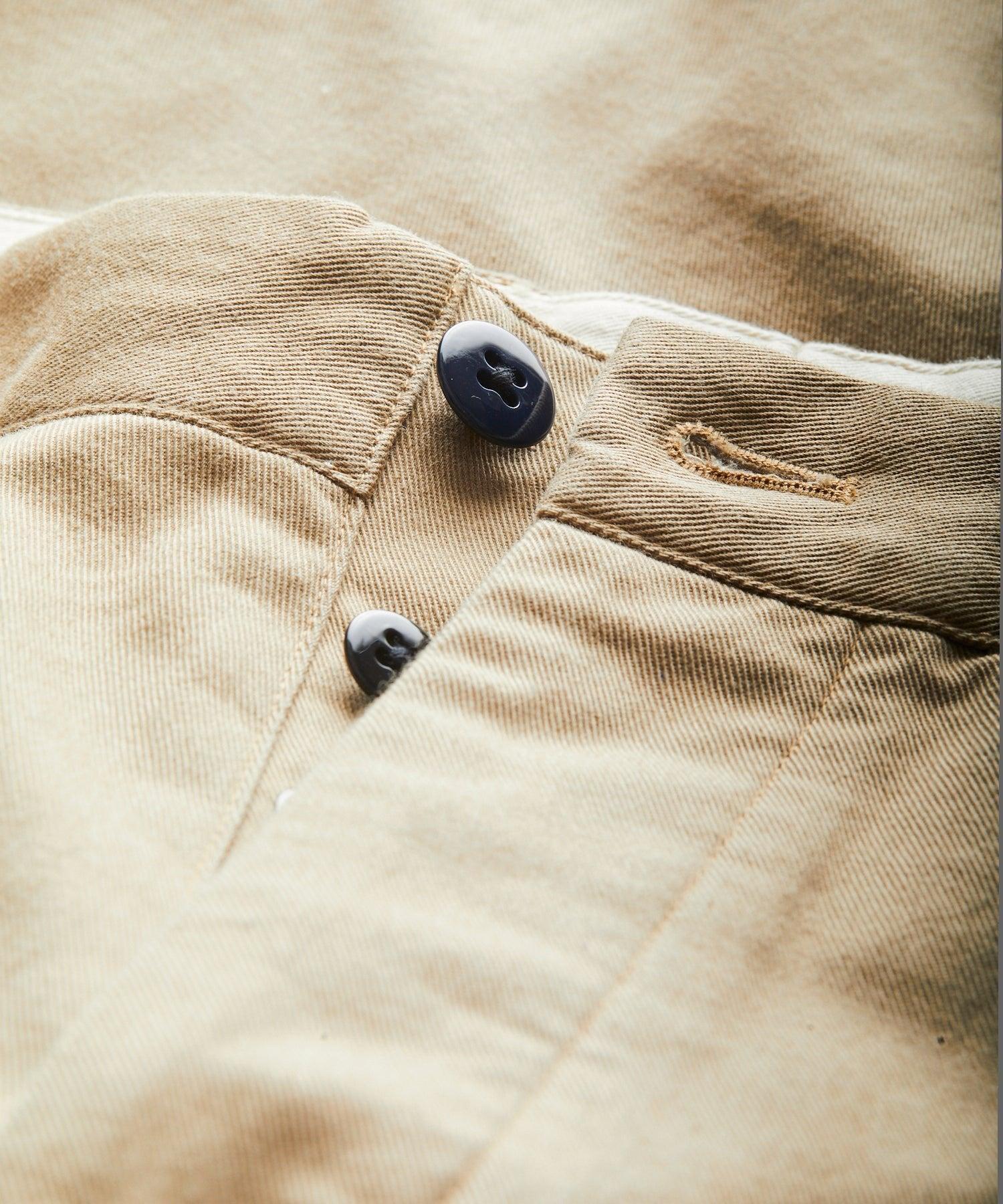 Japanese Selvedge Chino Pant in Khaki Product Image