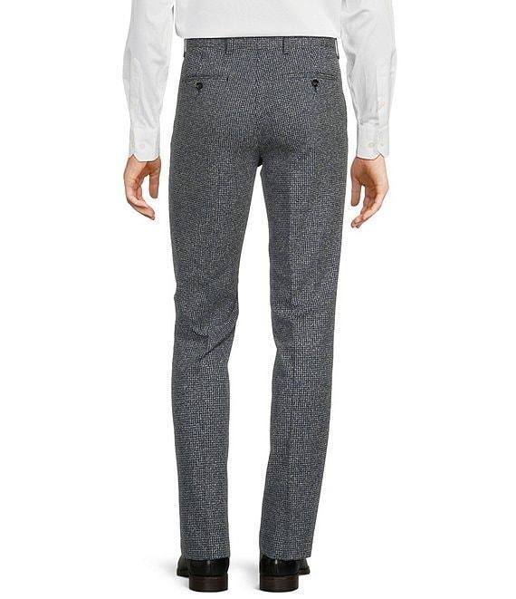 Murano Alex Slim Fit Check Flat Front Suit Separates Dress Pants Product Image