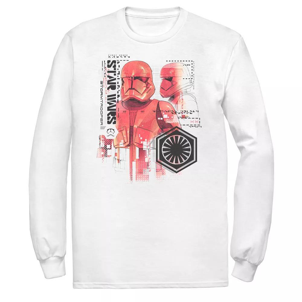 Men's Star Wars The Rise of Skywalker Sith Trooper Schematic Detail Tee, Size: Medium, White Product Image