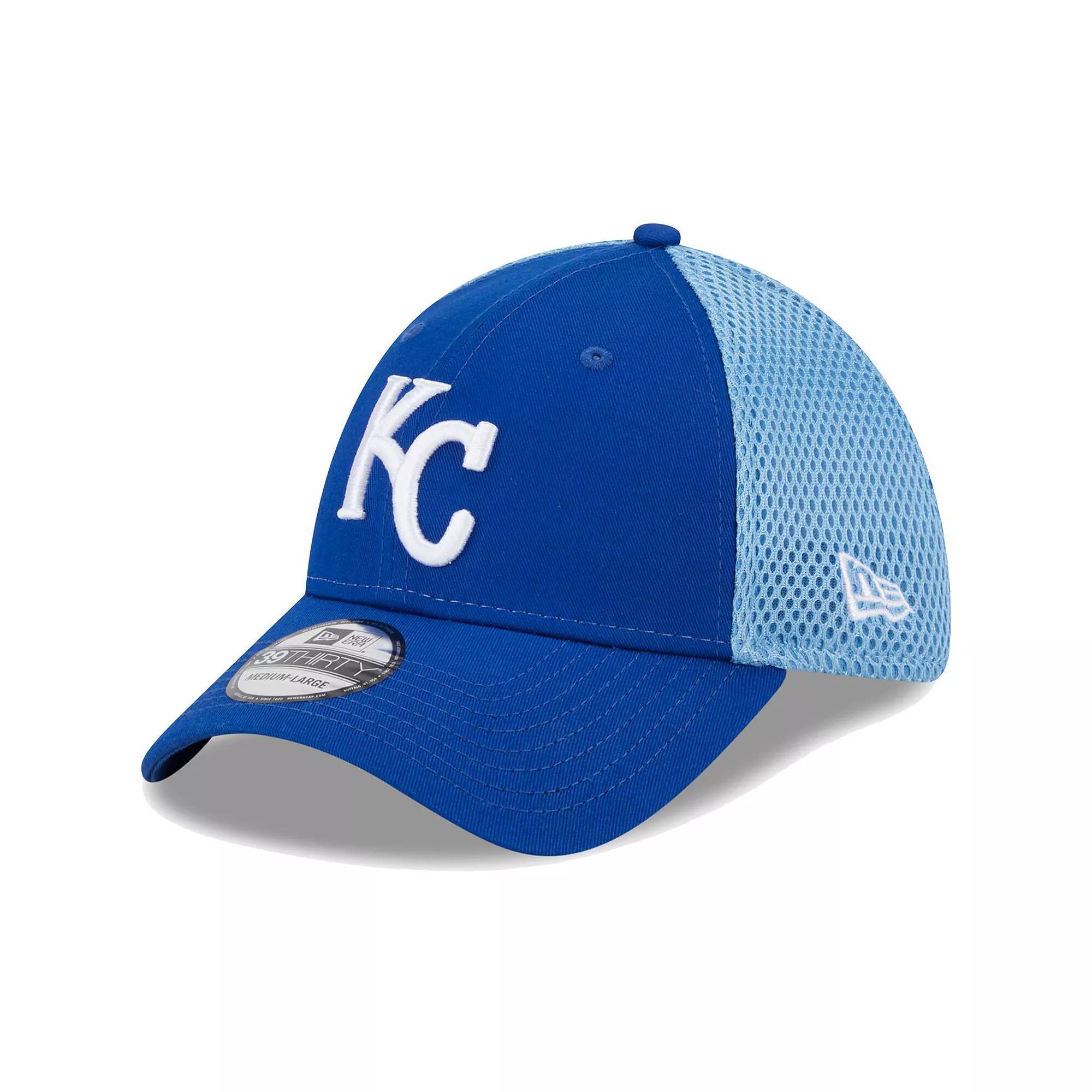 Men's New Era Royal Kansas City Royals Team Neo 39THIRTY Flex Hat,  Product Image