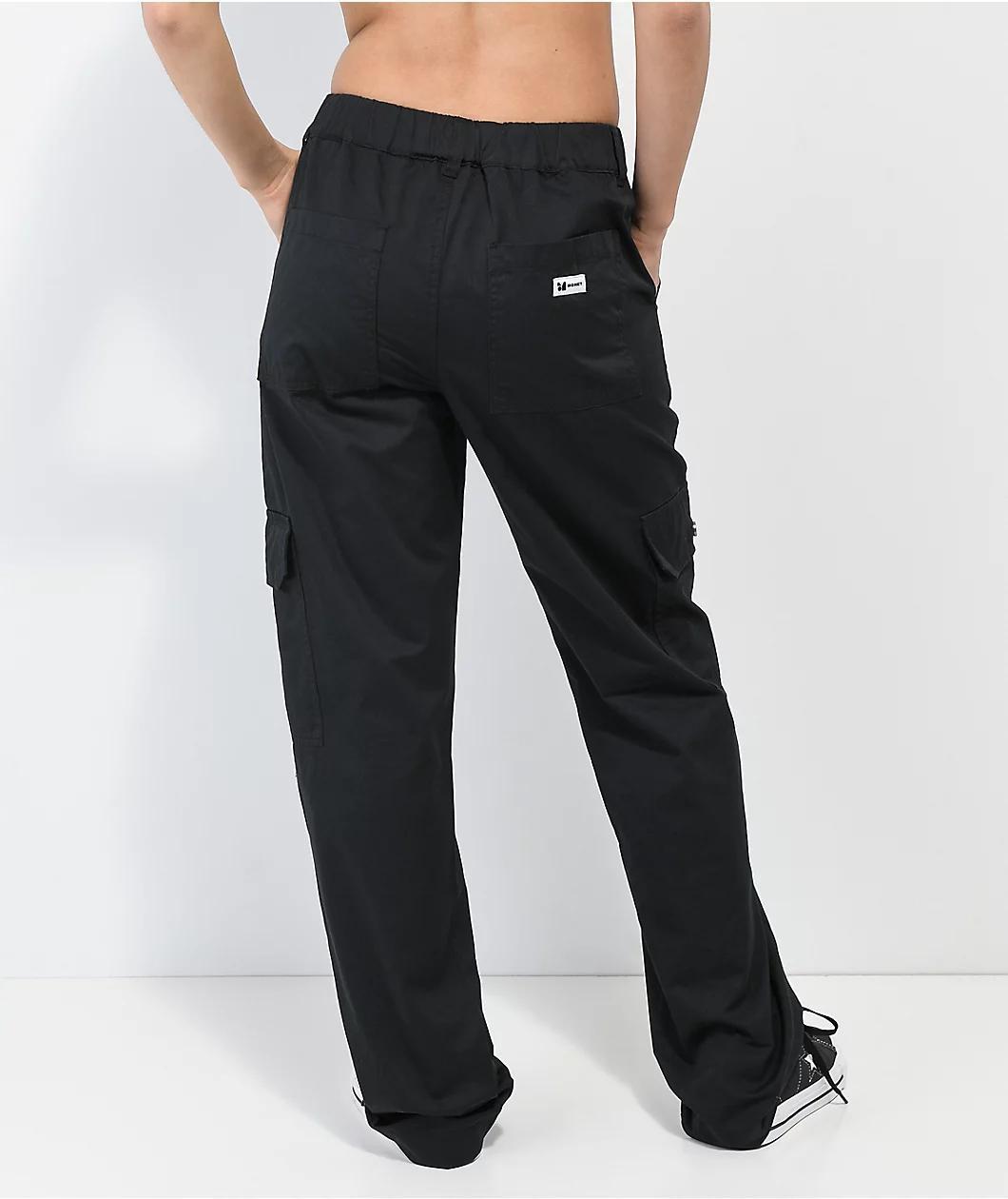 Monet Skateboards Othello Black Cargo Pants Product Image