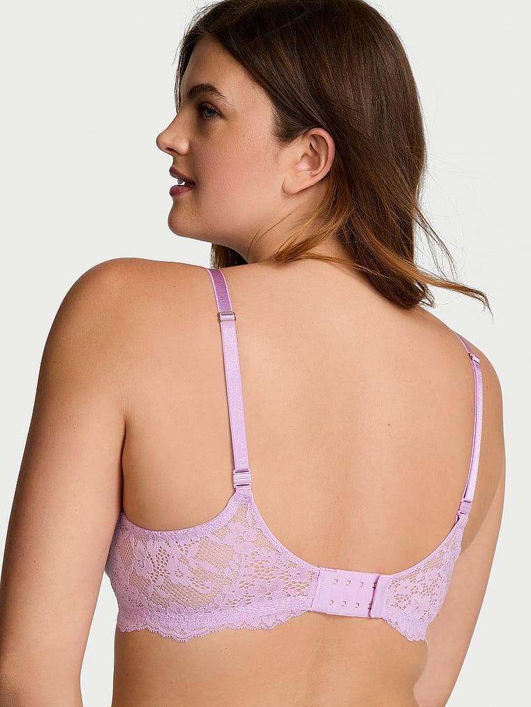 Smooth & Lace Lightly Lined Classic Coverage Demi Bra Product Image