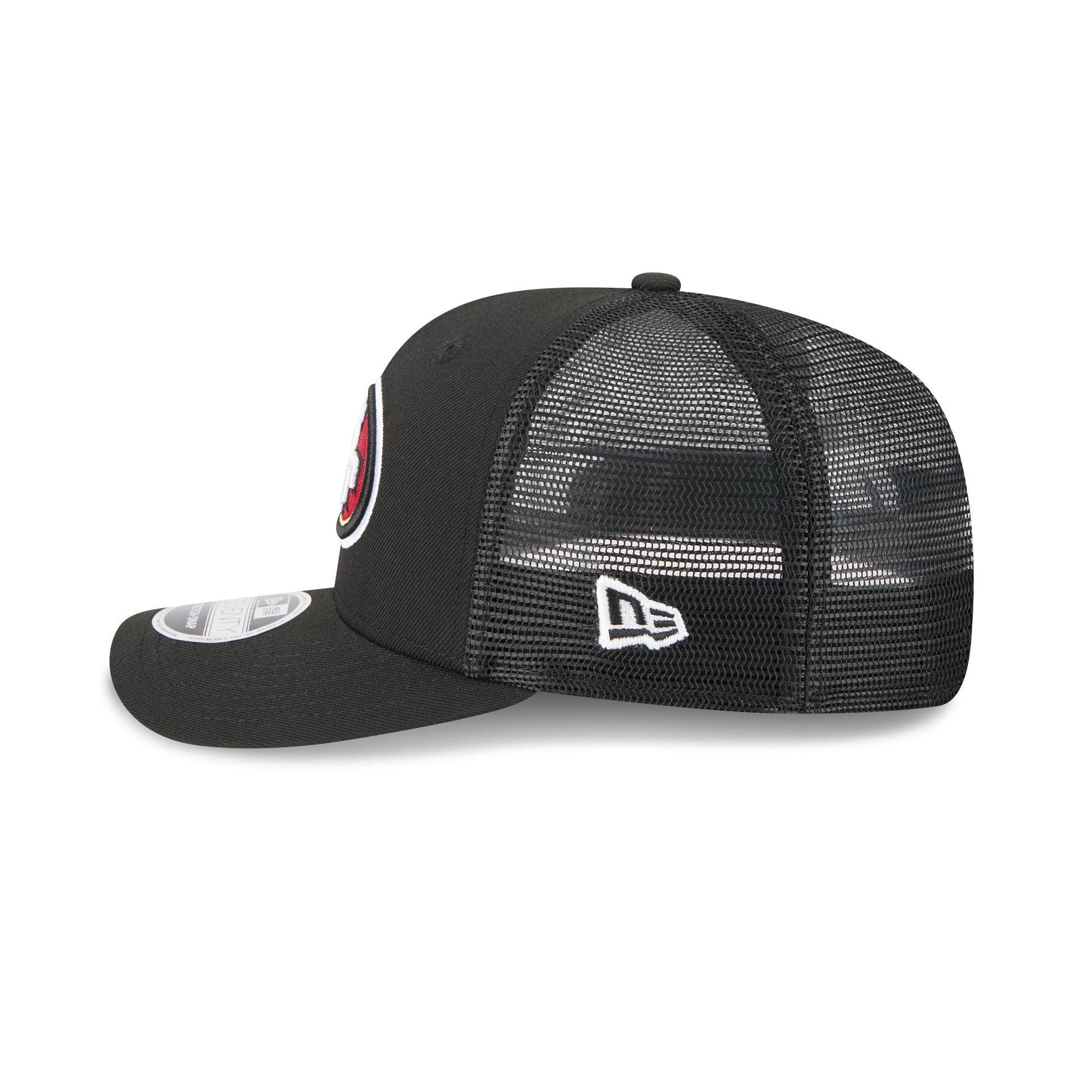 San Francisco 49ers Team Black 9SEVENTY Trucker Hat Male Product Image