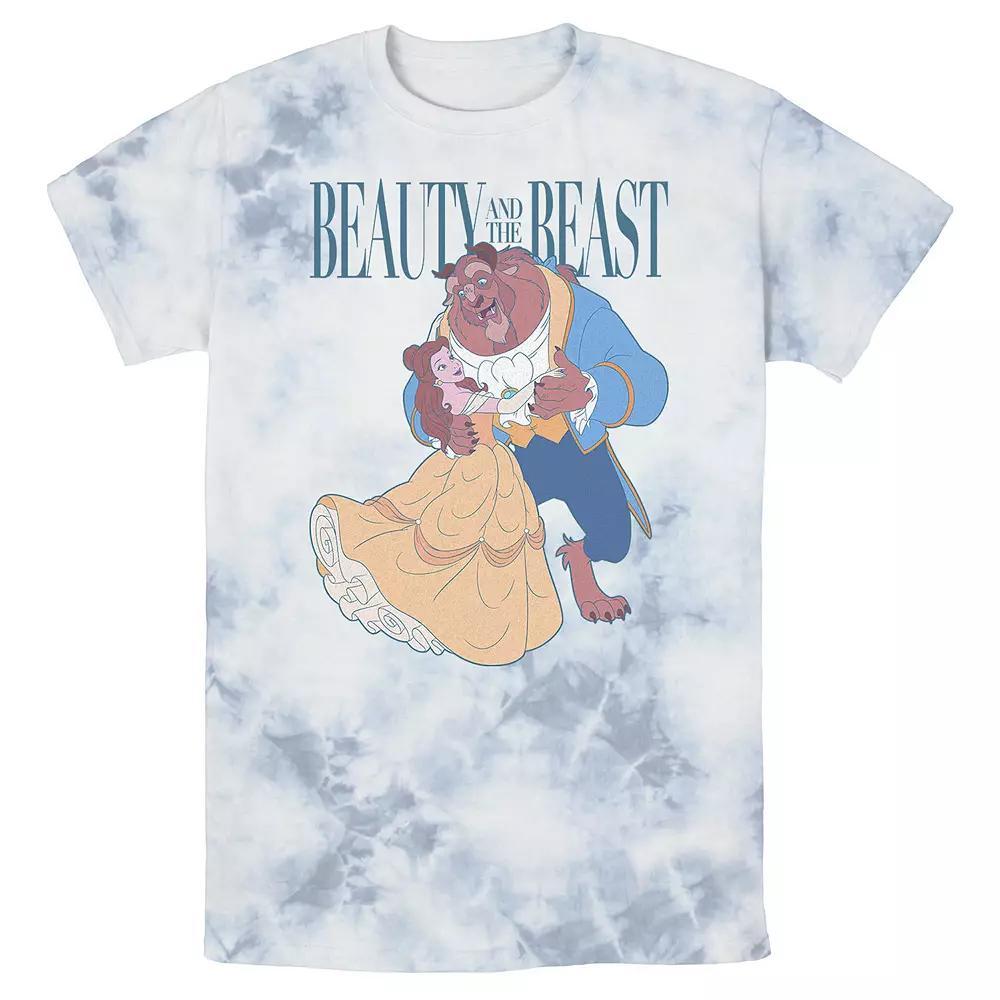 Men's Disney Beauty And The Beast Belle And Beast Classic Portrait Bomabrd Wash Tee, Boy's,  Product Image