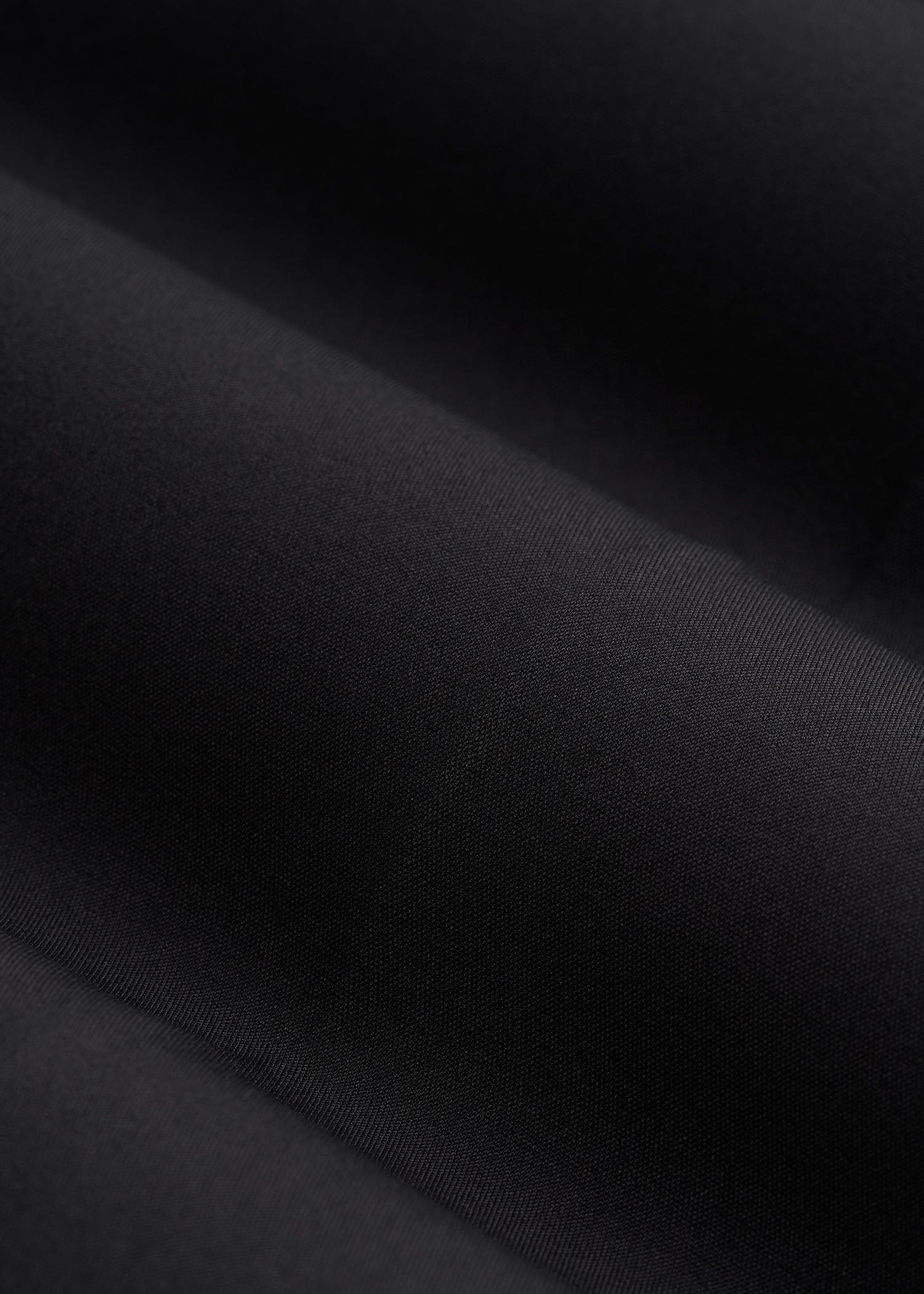 Flat Front Tapered Dress Pants for Tall Women in Black Female Product Image