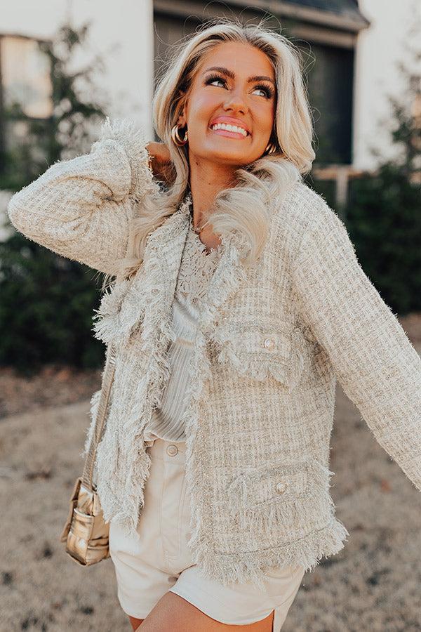 Prosecco Splash Tweed Jacket Product Image