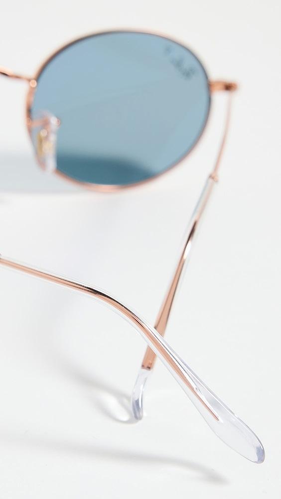 Ray-Ban 0RB3547 Oval Sunglassses | Shopbop Product Image