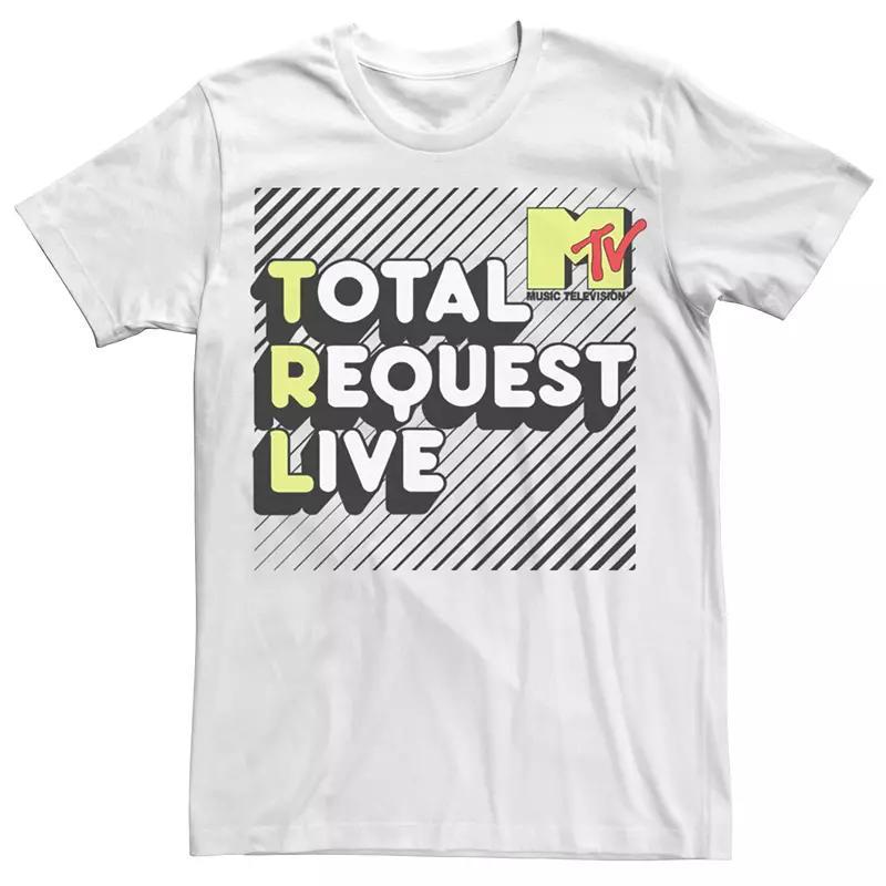 Men's MTV Total Request Live Tee, Size: XL, White Product Image