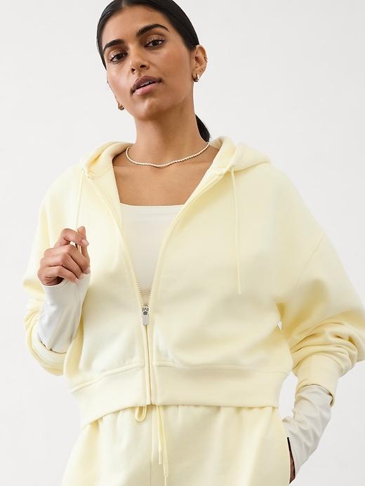 Forever Fleece Crop Full Zip Product Image