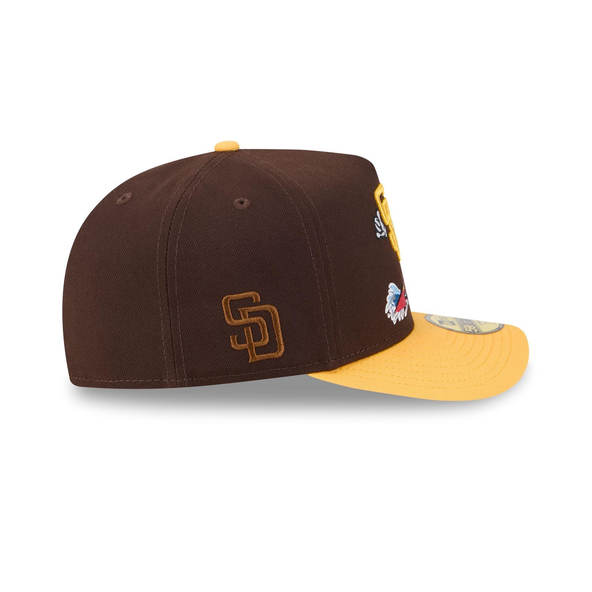 San Diego Padres Cartoon 59FIFTY A-Frame Fitted Hat Male Product Image