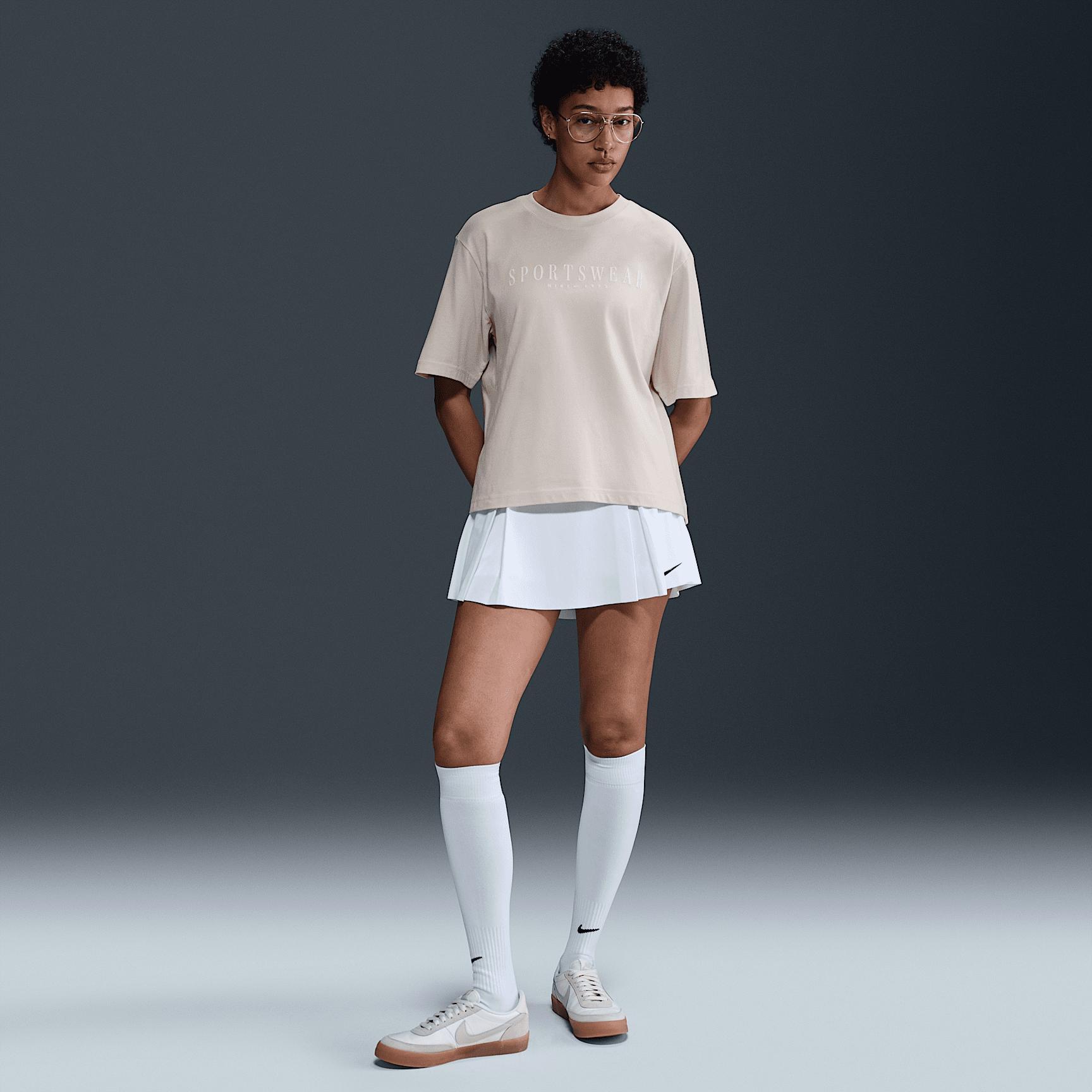 Womens Nike Sportswear Boxy T-Shirt | HV4653-104 Product Image