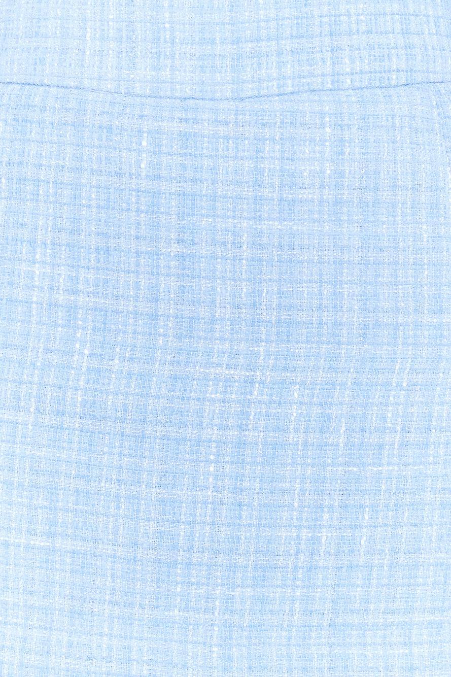 Classic Tweed Jacket Blue Product Image