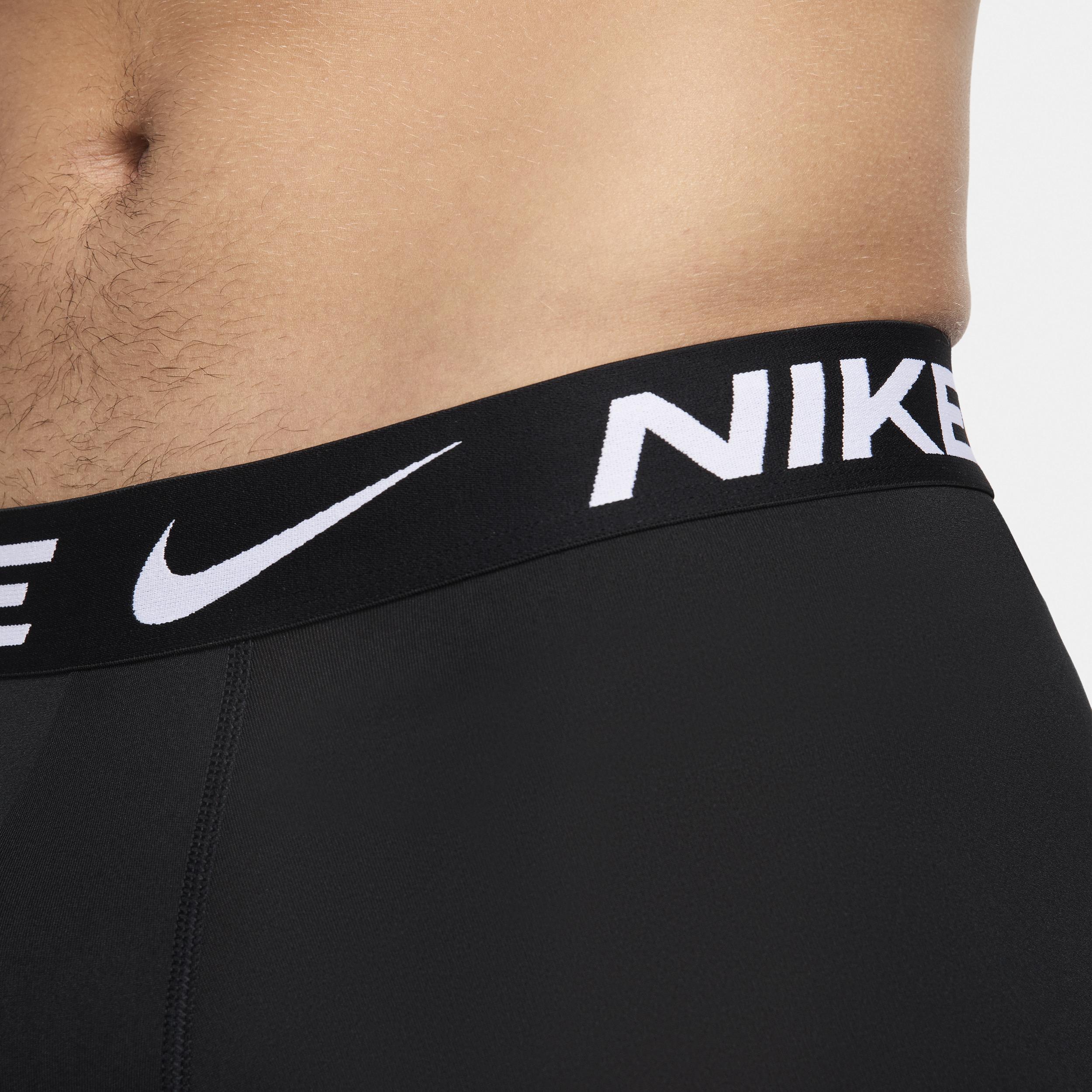 Nike Men's Dri-FIT Essential Micro Long Boxer Briefs (3-Pack) Product Image