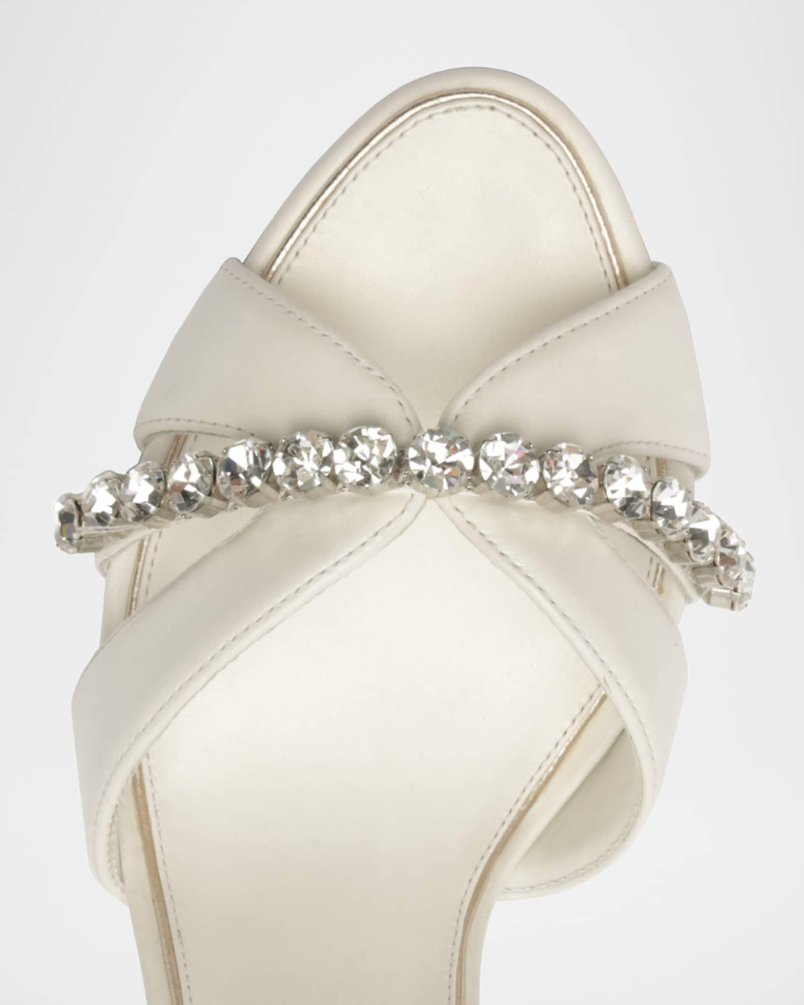 Georgina Crystal Bridal Pumps Product Image