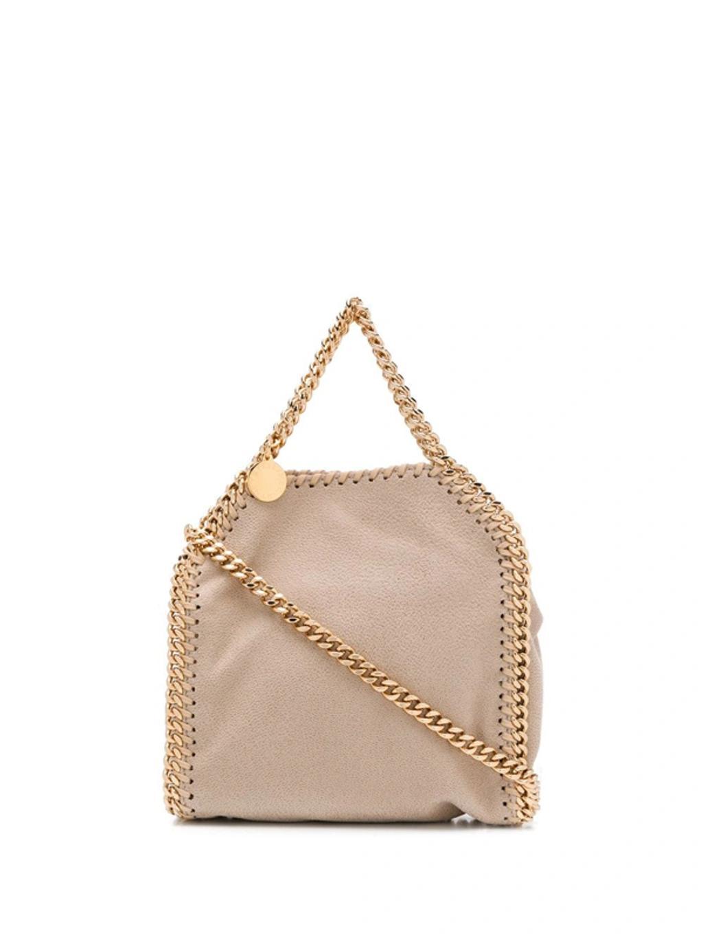 Tiny Falabella Tote In Beige Product Image