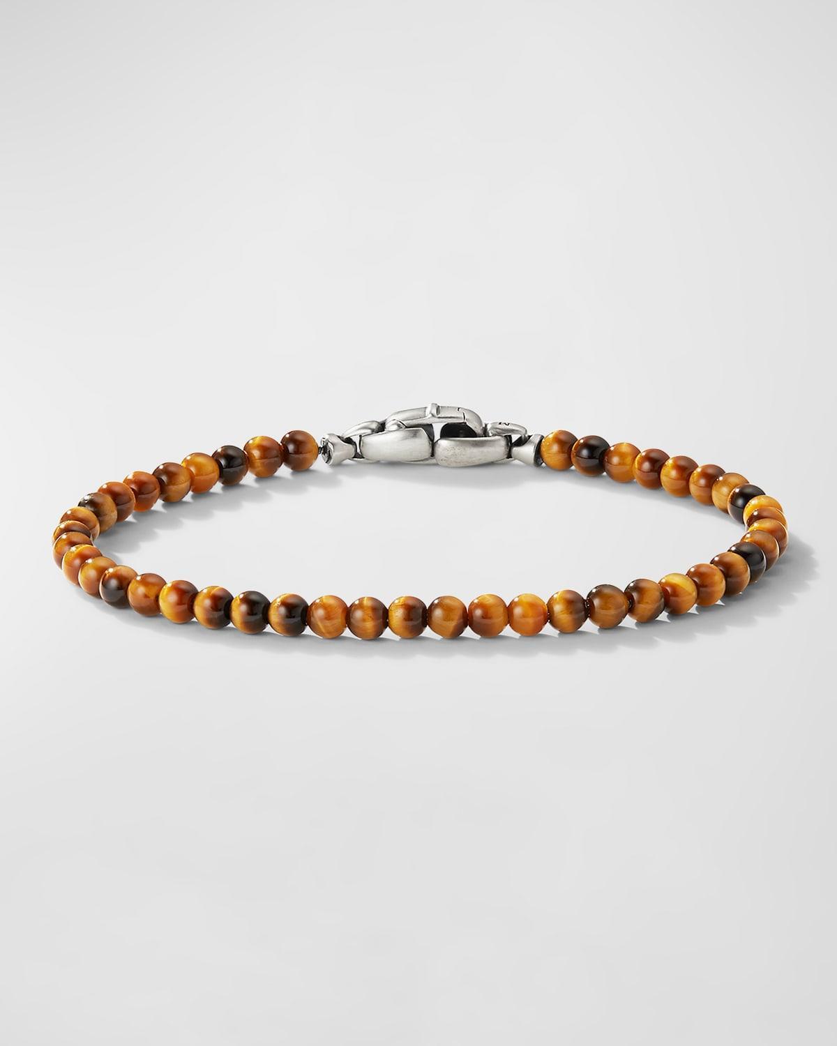 4mm Men's Spiritual Bead Bracelet Product Image