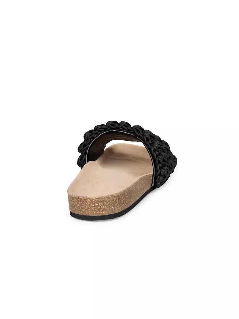 Crochet Comfort Slide Sandals Product Image