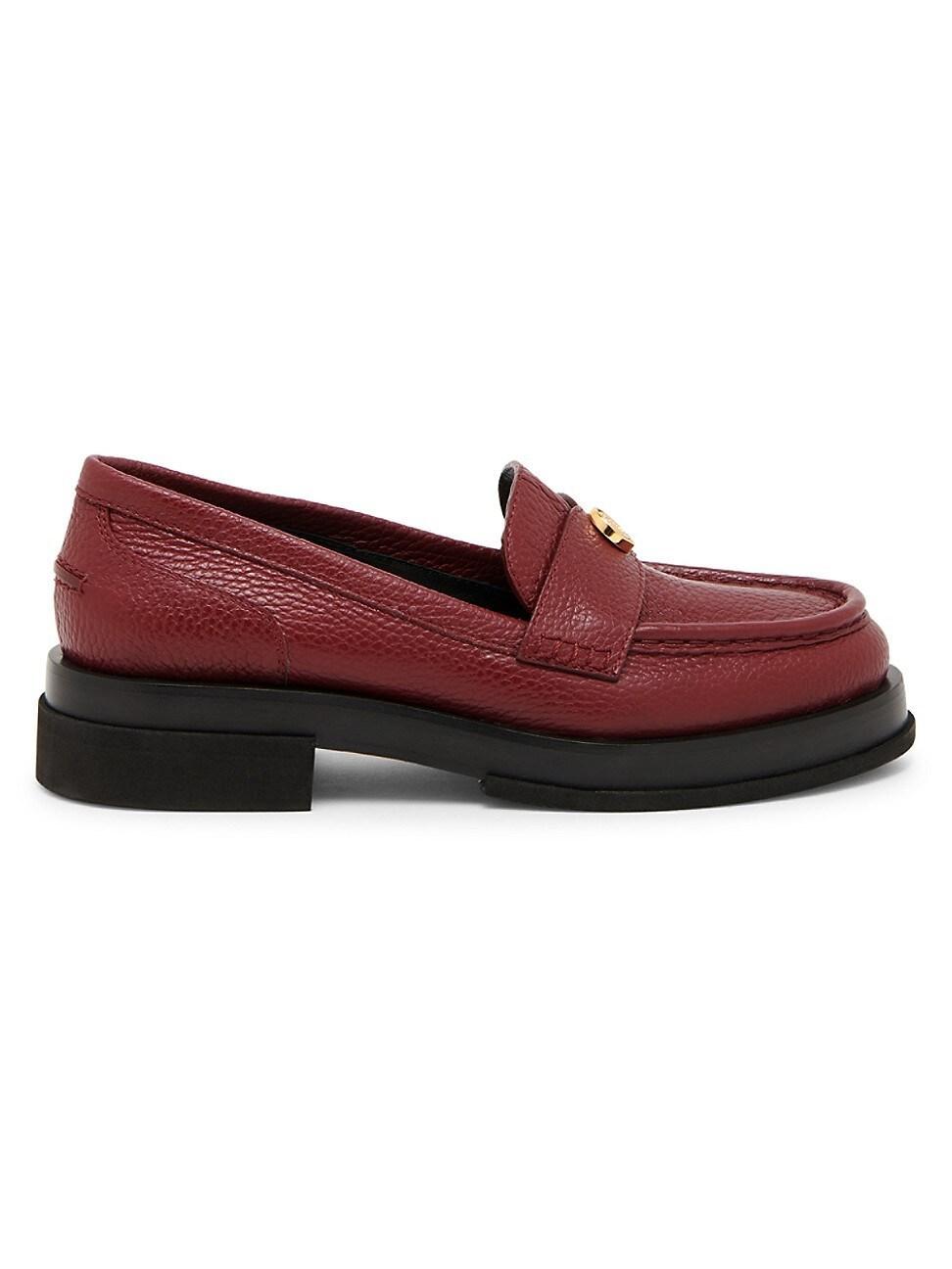 Womens Leather Loafers Product Image