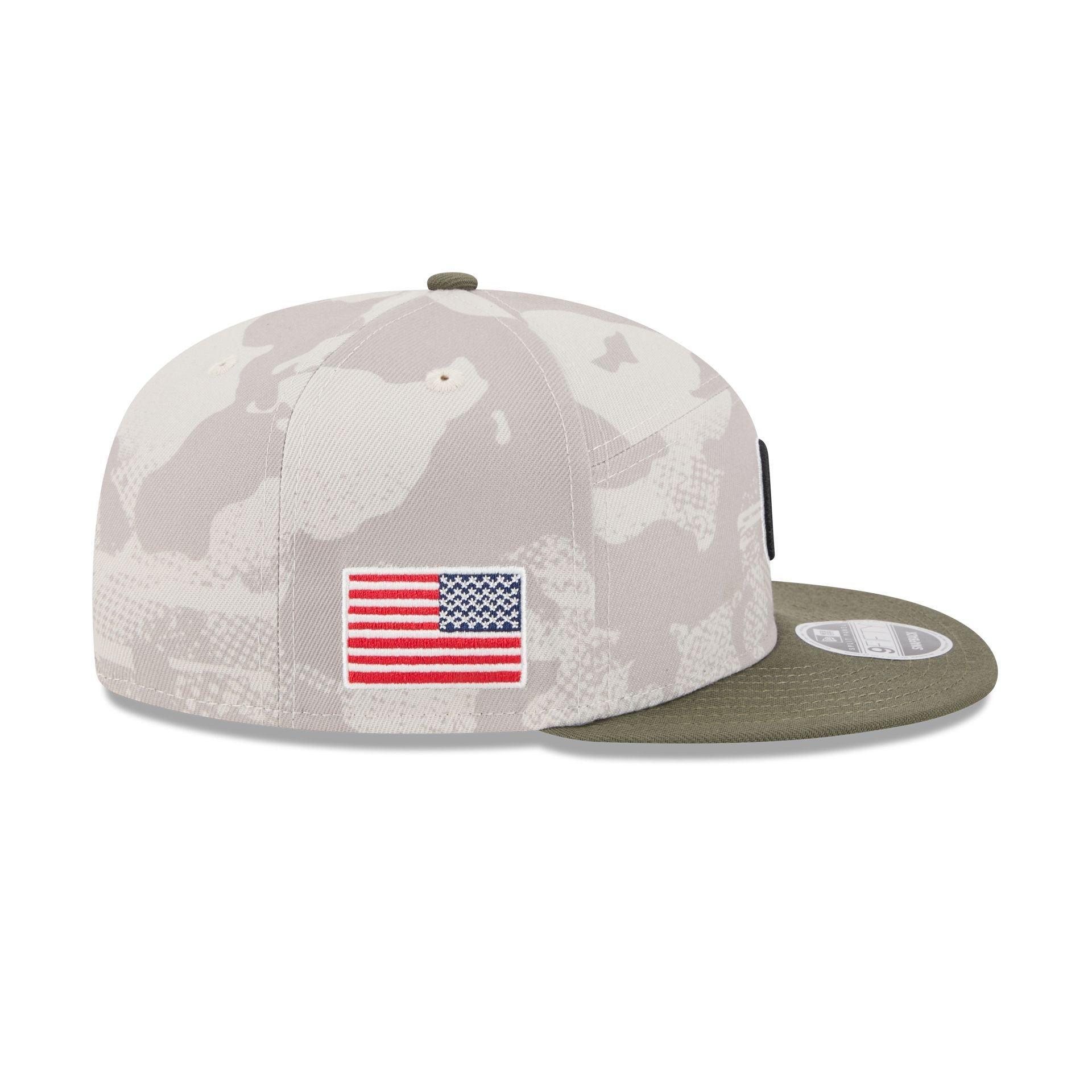 Arizona Diamondbacks Armed Forces Day 2025 Split Panel 9FIFTY Snapback Hat Male Product Image