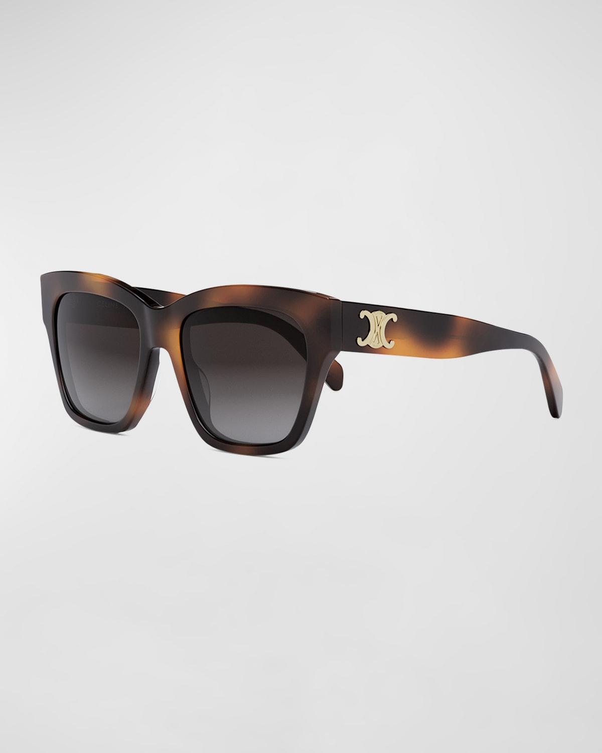 Womens Triomphe 55MM Geometric Sunglasses Product Image