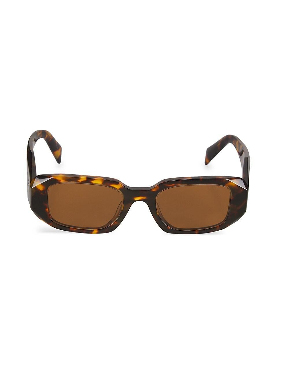 Womens 53MM Rectangular Sunglasses Product Image