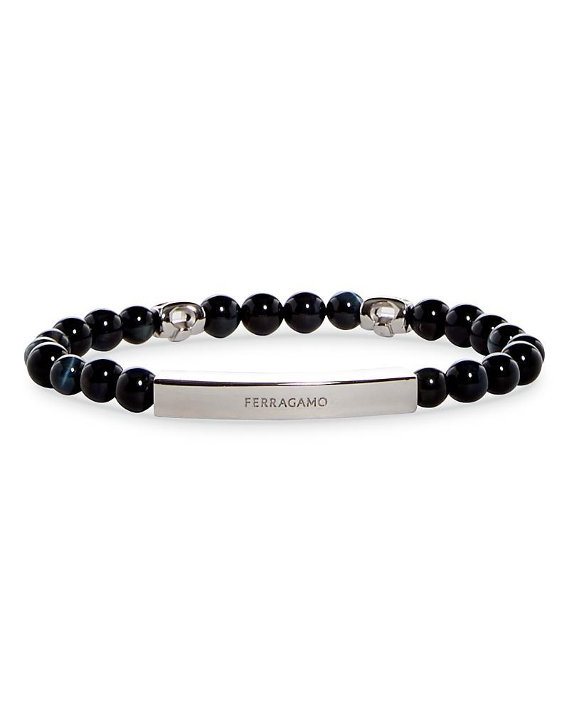 Ferragamo Mens Beaded Bracelet Product Image