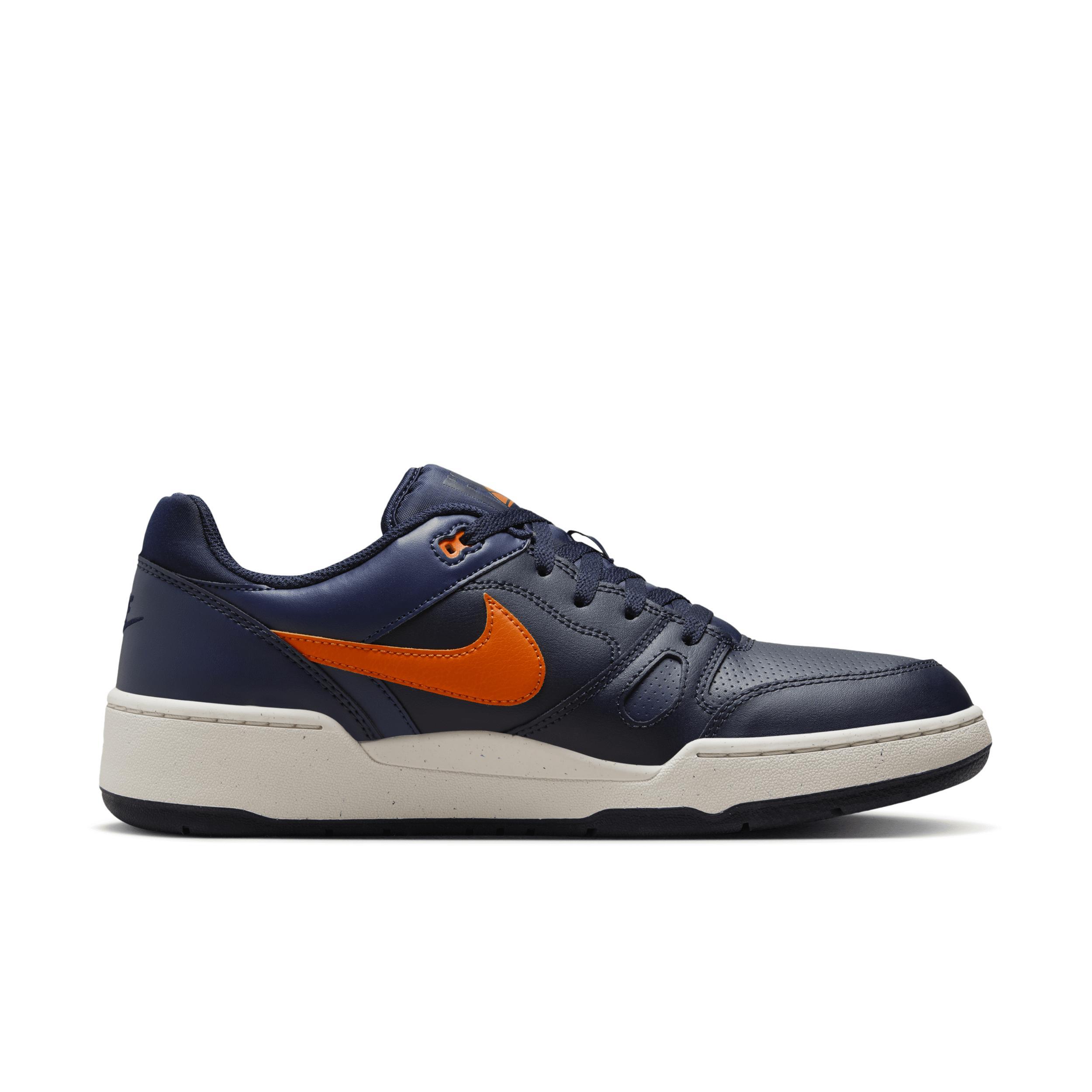 Nike Mens Nike Full Force Low - Mens Shoes Safety Orange/Dark Obsidian/Obsidian Product Image