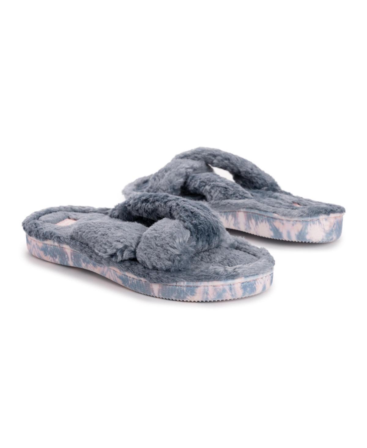 MUK LUKS Lesedi Shearling Womens Slide Slippers Product Image