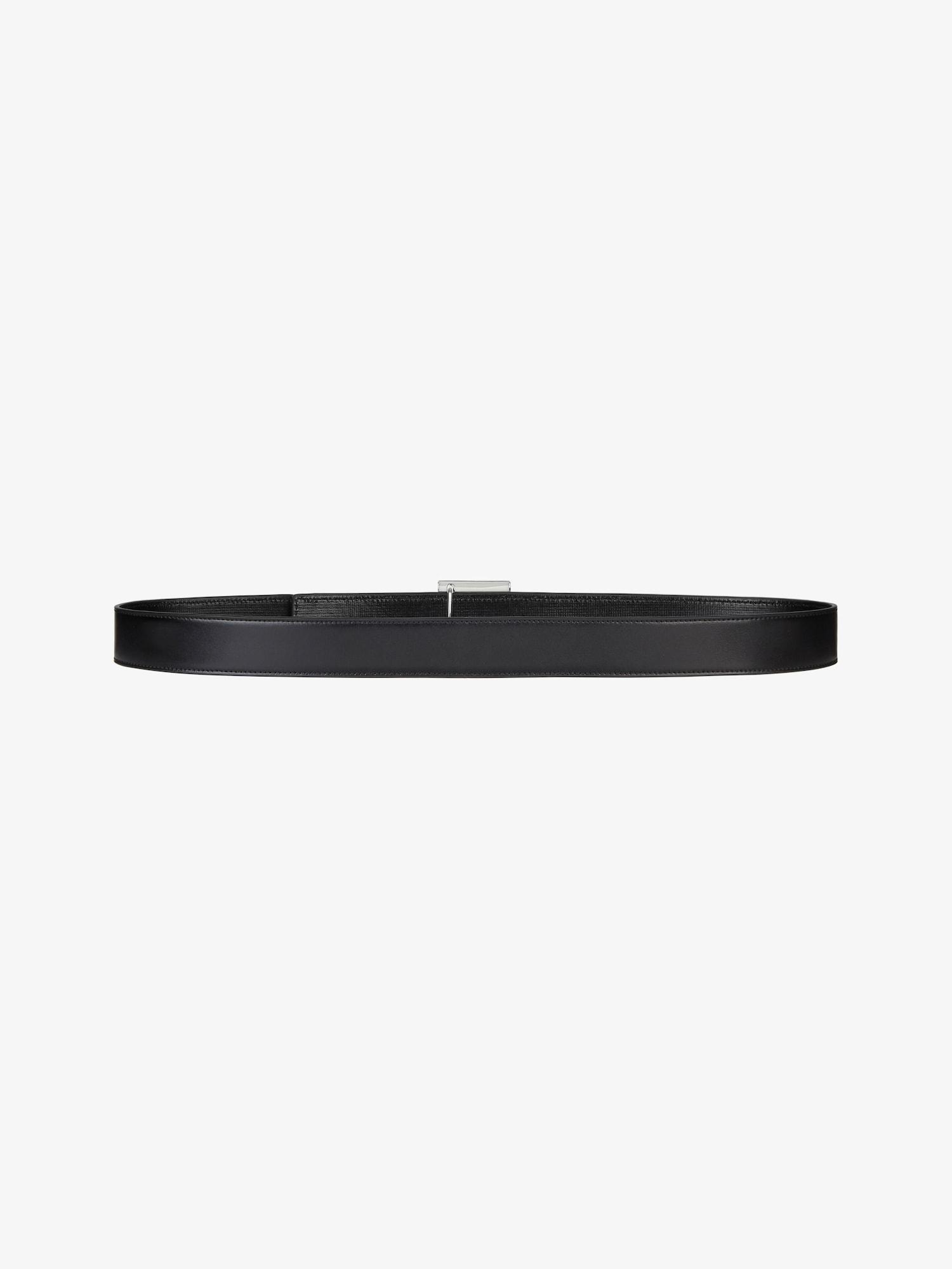 4G reversible belt in 4G Classic leather Product Image