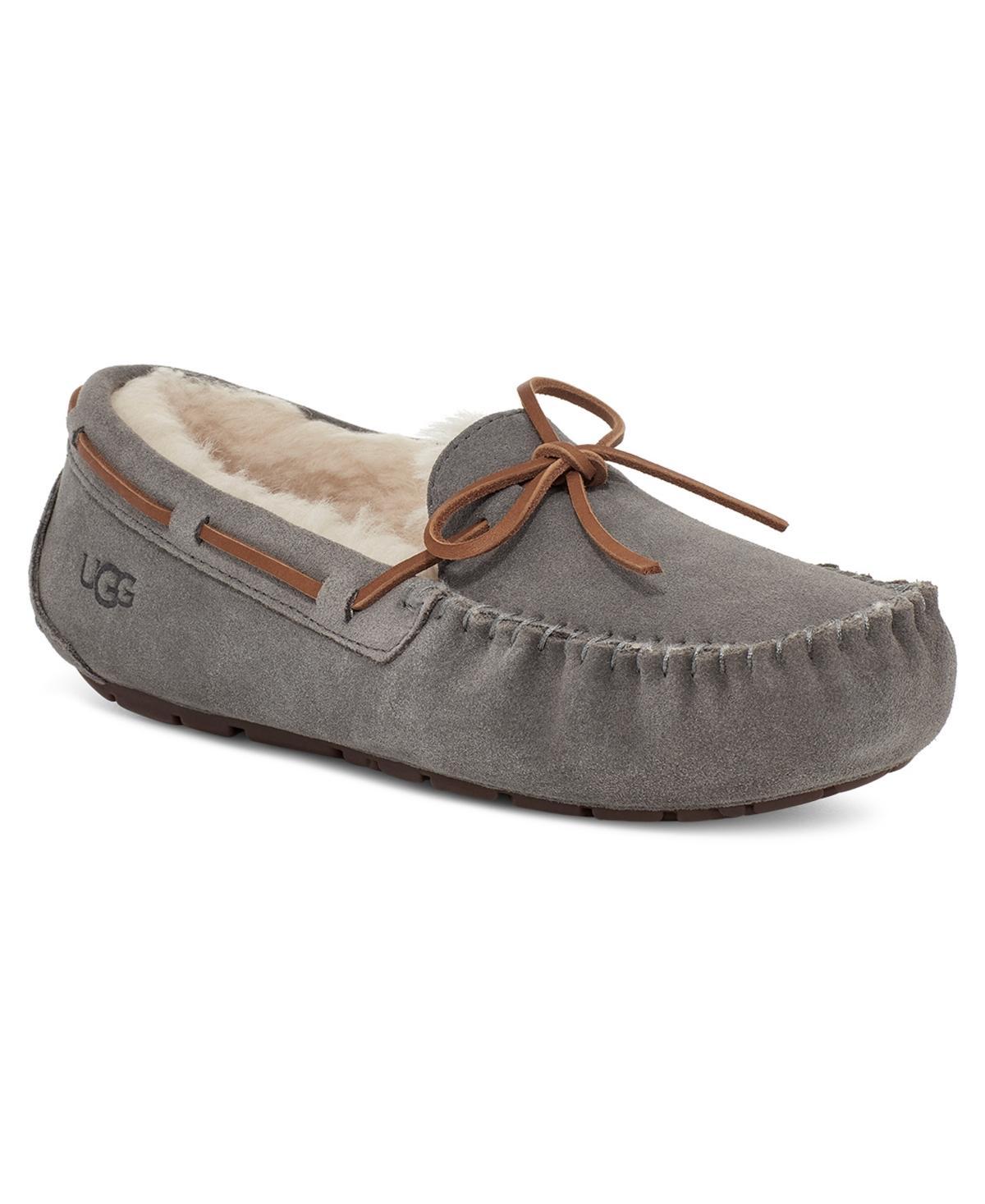 UGG Womens Dakota Wool-Lined Suede Slipper Product Image