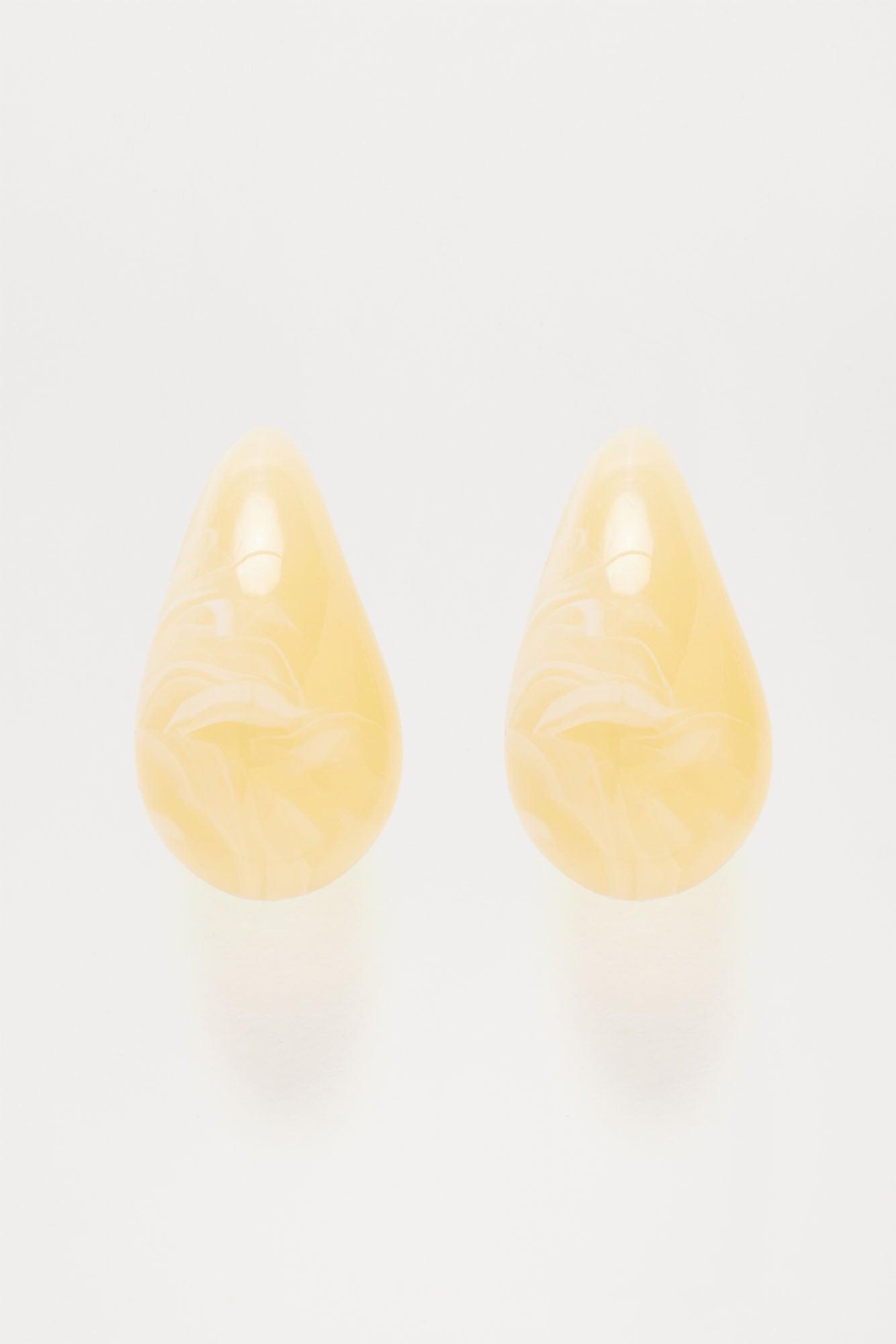 Ivory Coast Earrings - Ivory Product Image