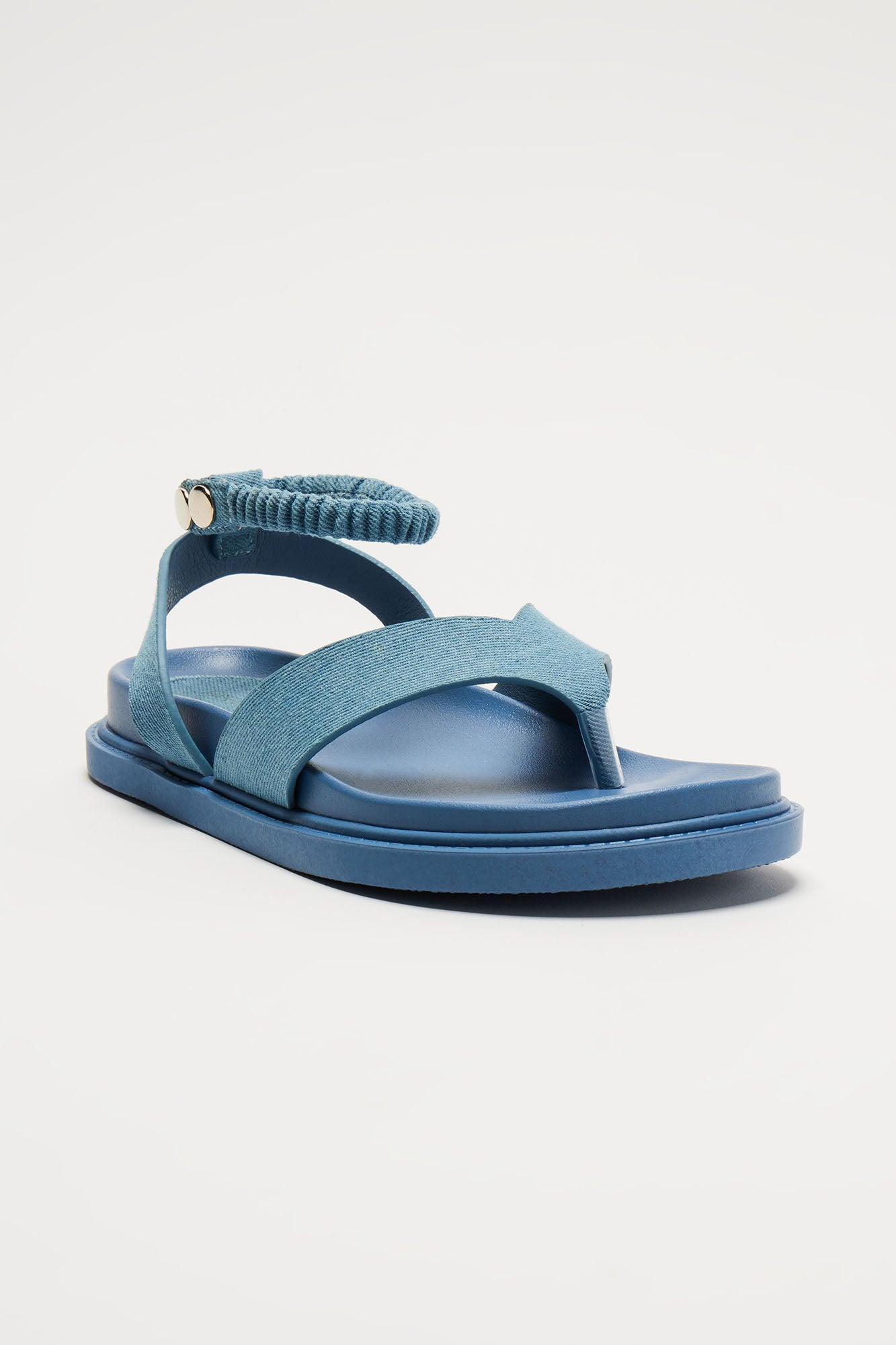 Sun City Slides - Denim Product Image