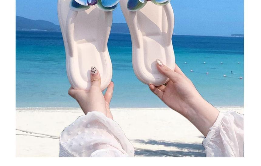 Flower Flip Flops Product Image