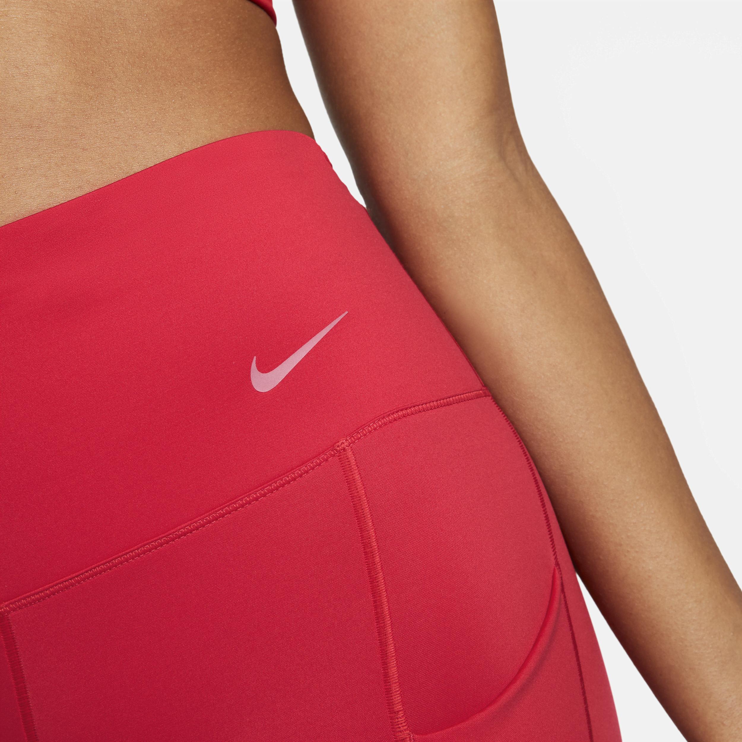 Nike Womens Go Firm-Support High-Waisted 8 Biker Shorts with Pockets Product Image