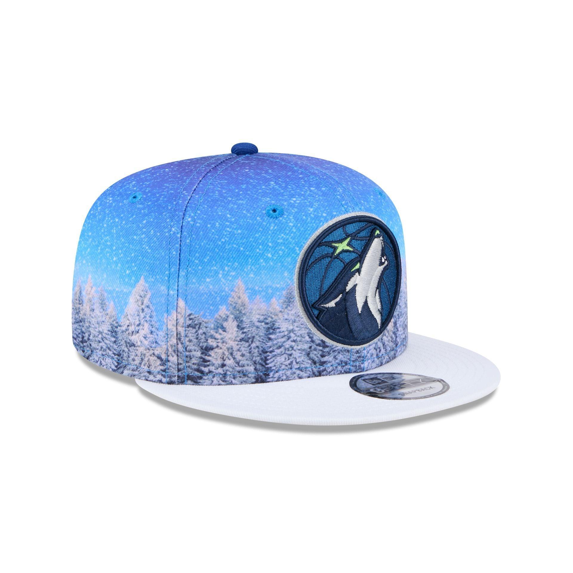 Minnesota Timberwolves Winter Photoreal 9FIFTY Snapback Hat Male Product Image