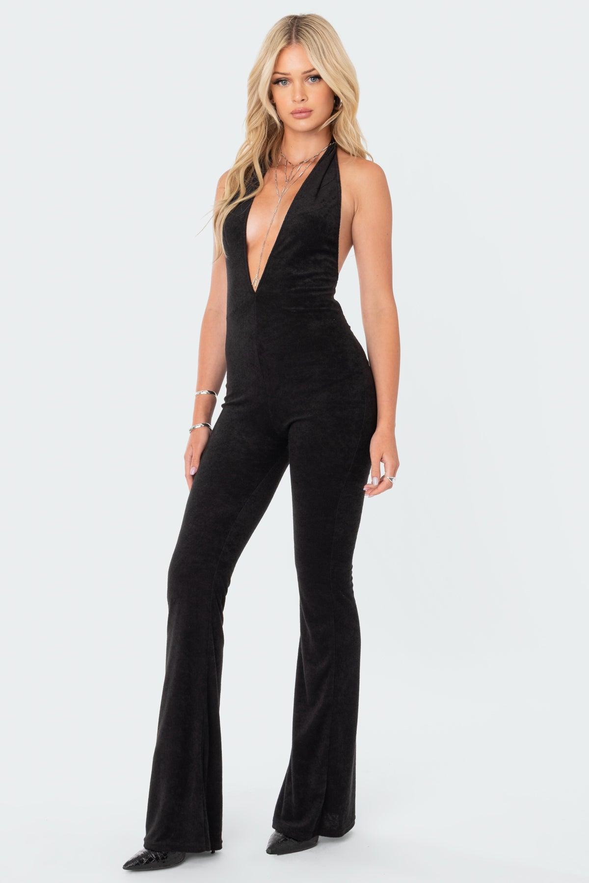 Terri Open Back Jumpsuit Product Image