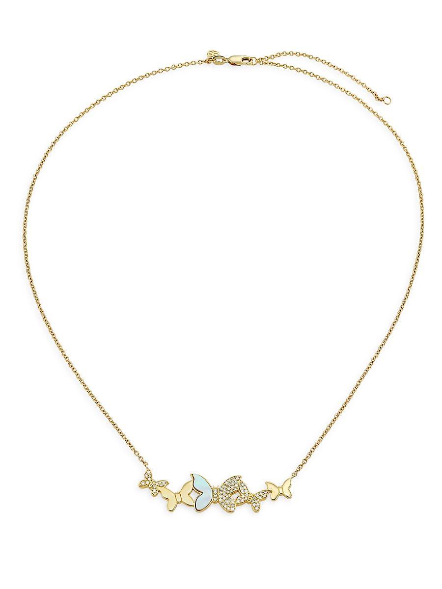 Butterfly Cluster Necklace Product Image