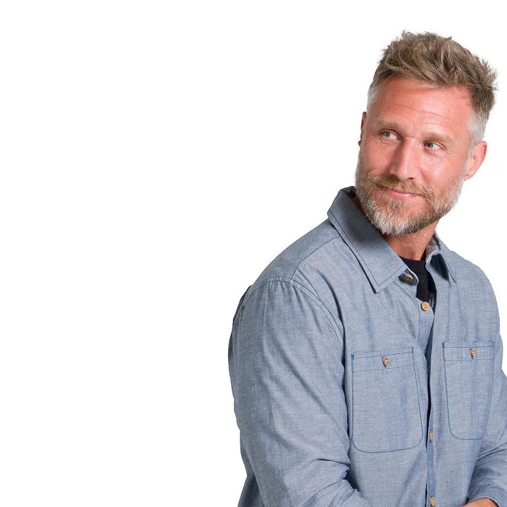 Jockey Outdoors™ by Luke Bryan Long Sleeve Woven Button-Up Shirt, Men's,  Product Image