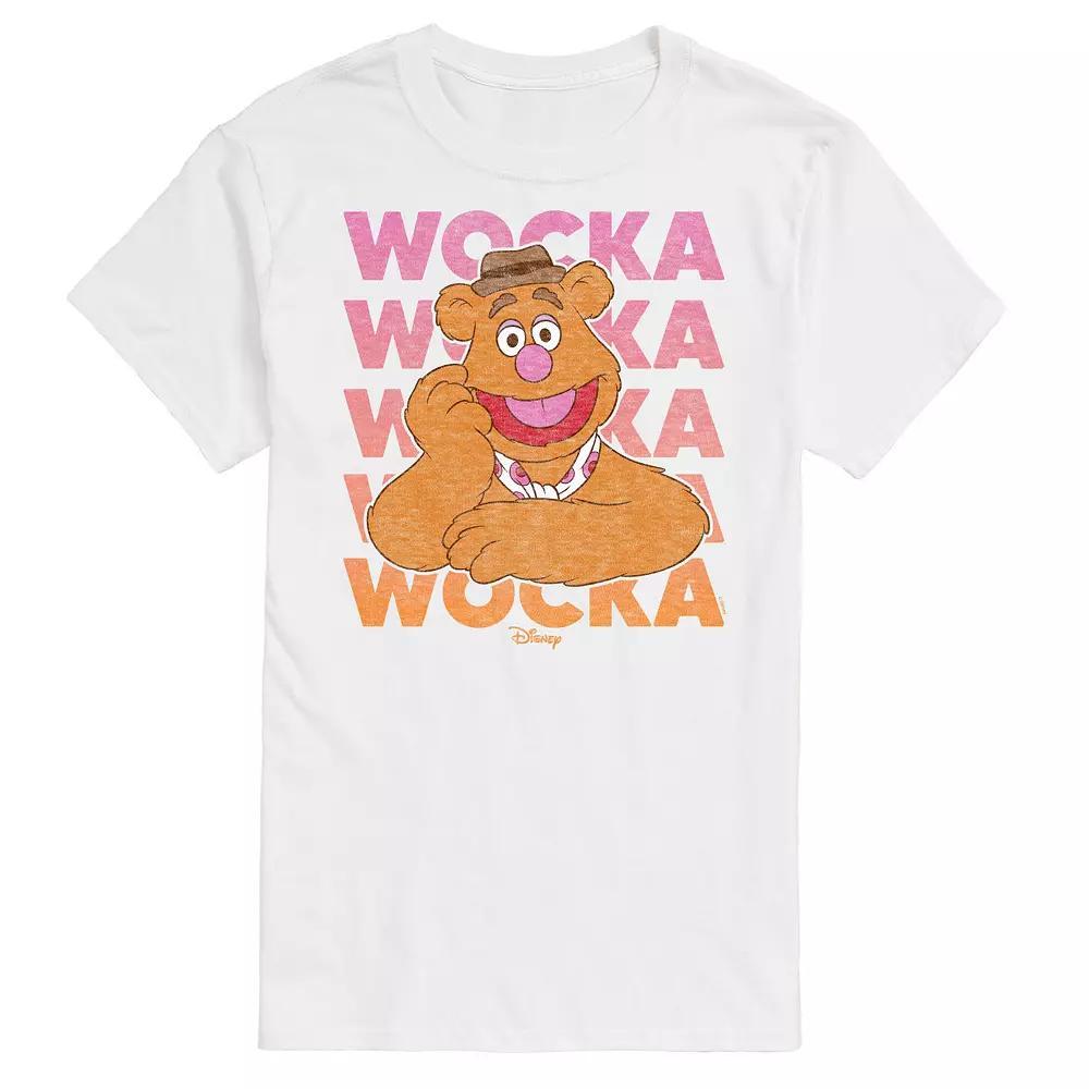 Disney's Men's The Muppets Wocka Wocka Tee, Size: 3XL Tall, Black Product Image