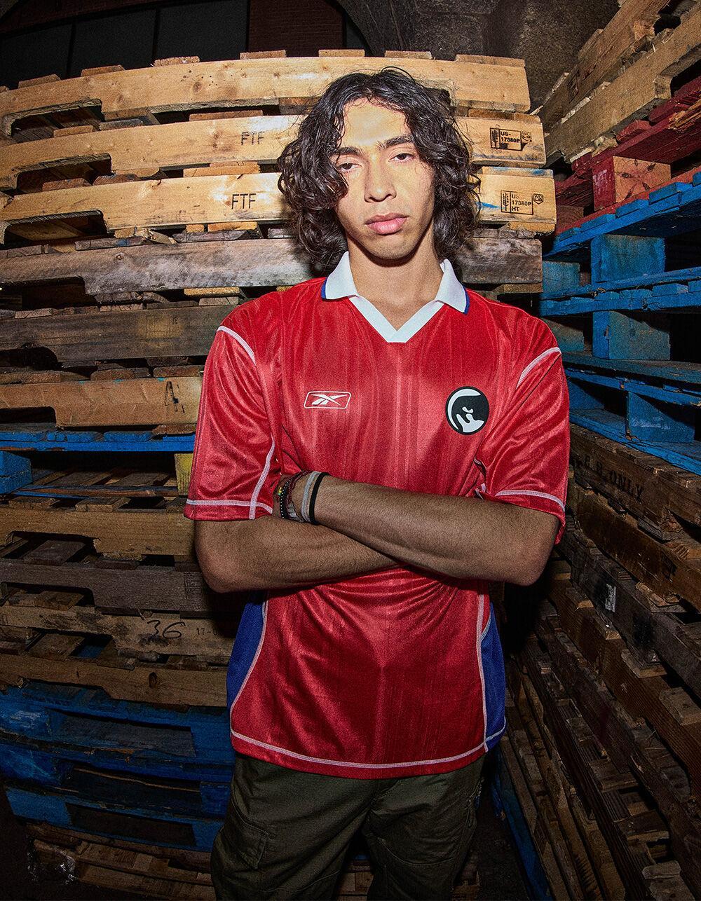 REEBOK x OBEY Mens Soccer Jersey Product Image