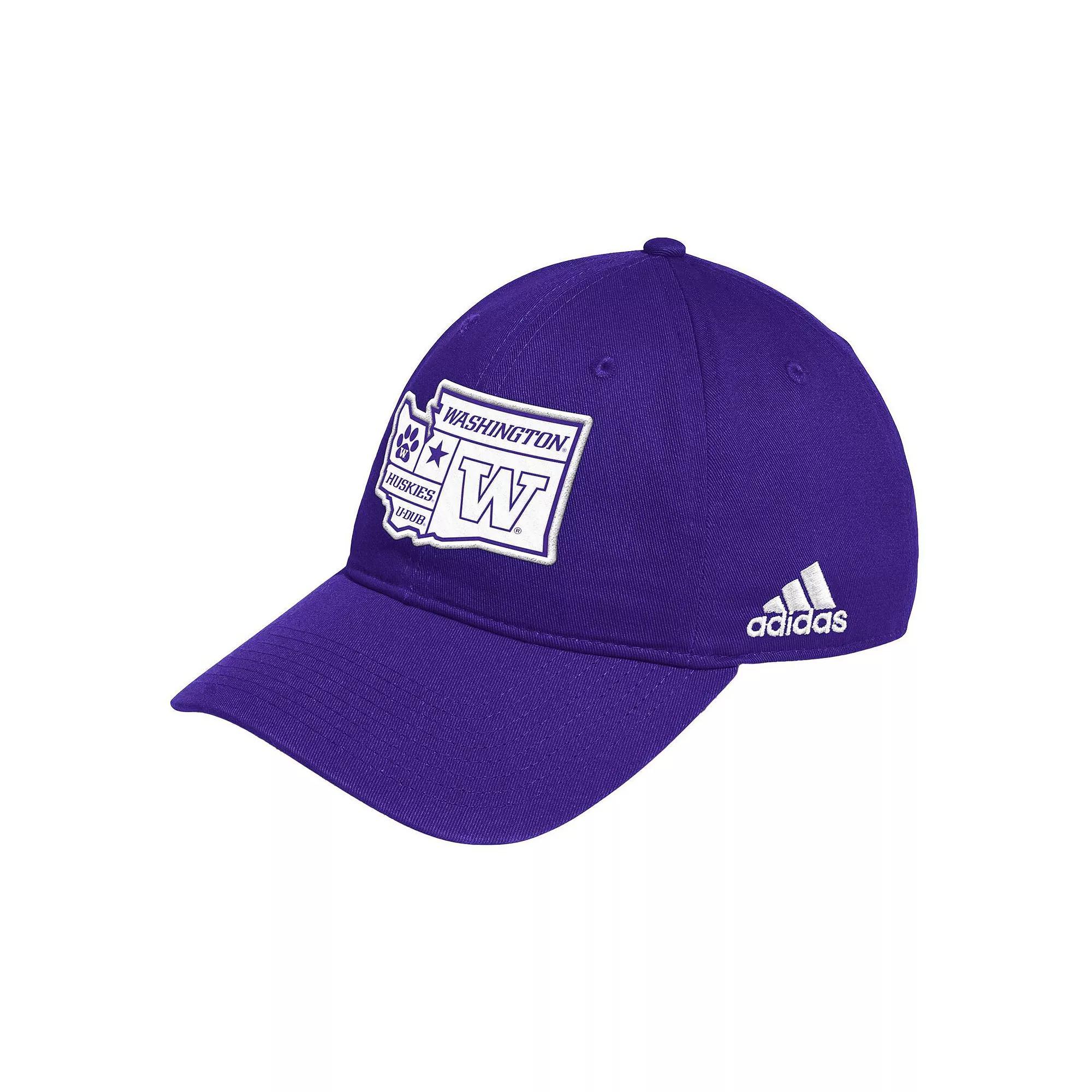 Men's adidas Royal Kansas Jayhawks State Slouch Adjustable Hat, Blue Product Image