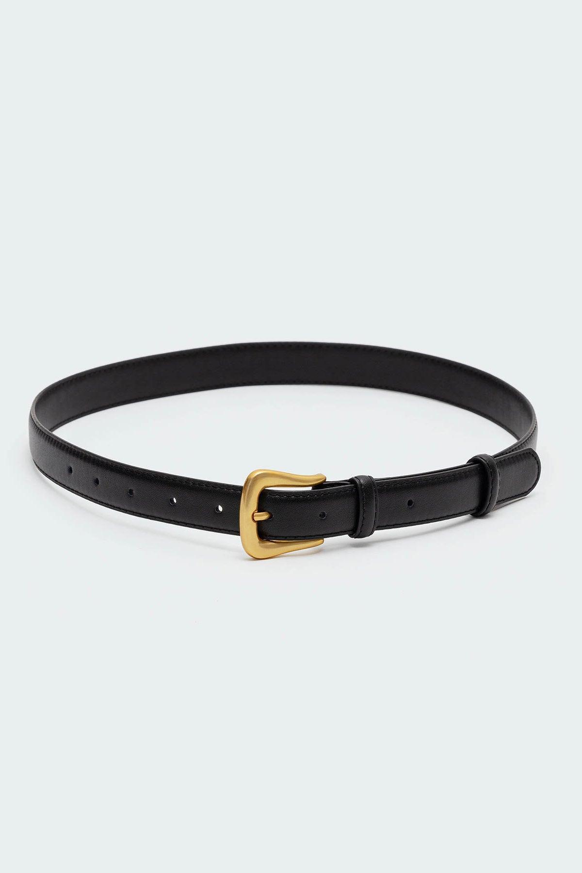 Back To Basics Faux Leather Belt Product Image