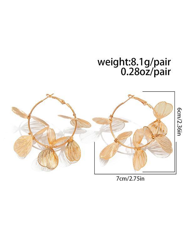 Geometric Drop Earrings Product Image