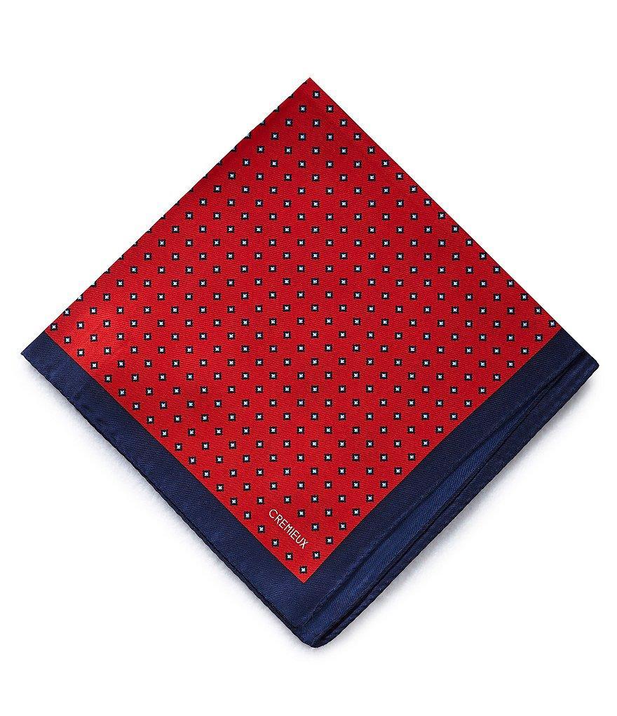 Cremieux 4-Square Woven Silk Pocket Square Product Image