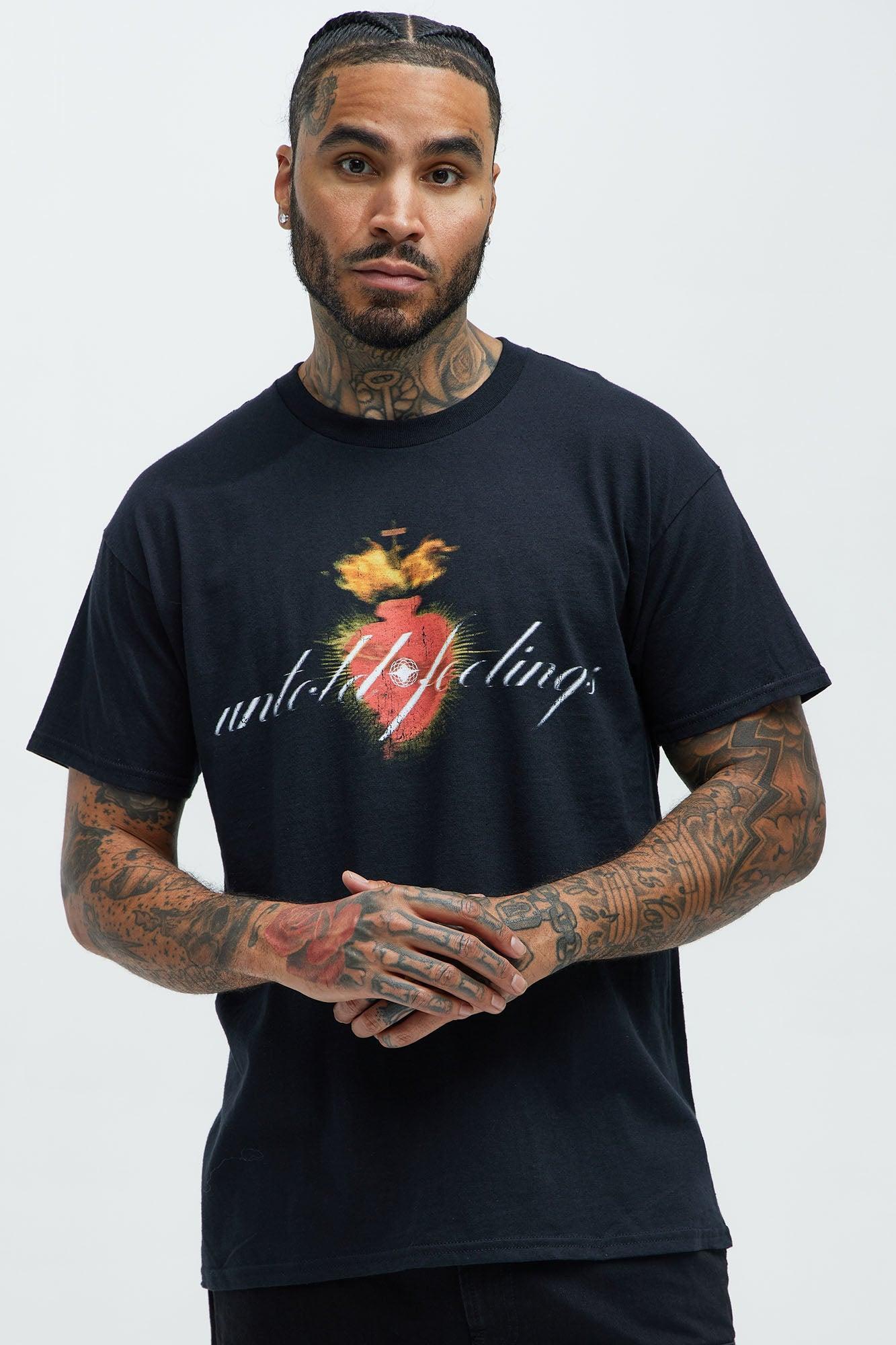 Untold Feelings Short Sleeve Tee - Black Product Image