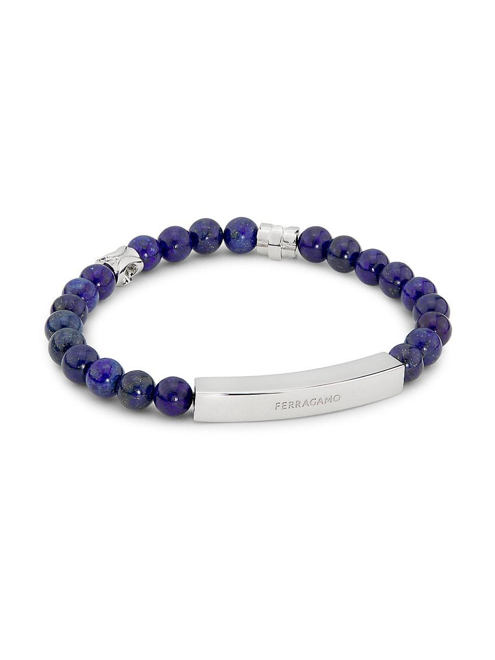 Ferragamo Mens Beaded Bracelet Product Image